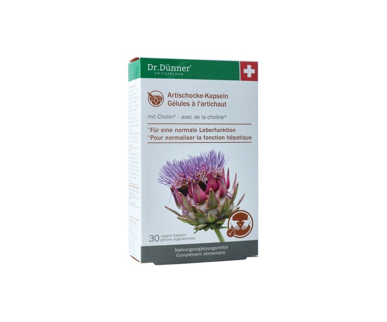EssenzaVita Alcachofa y Colina 30 cápsulas Dr. Dünner