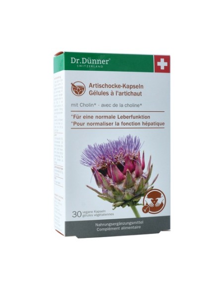 EssenzaVita Alcachofa y Colina 30 cápsulas Dr. Dünner