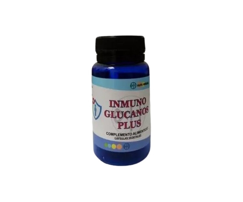 Inmuno glucanos plus vegan 30 cápsulas vegetales Alfa Herbal