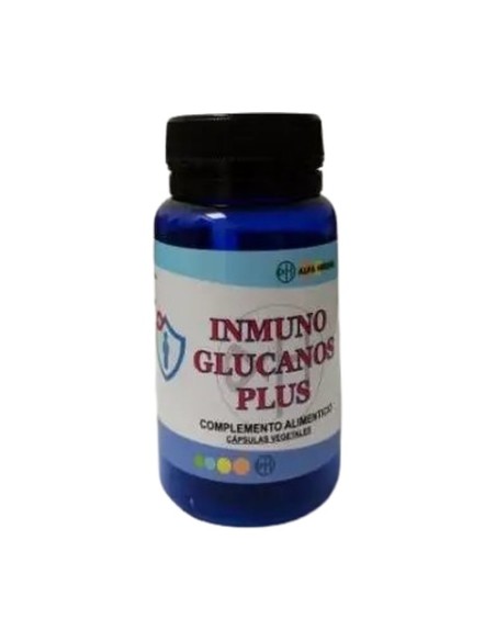 Inmuno glucanos plus vegan 30 cápsulas vegetales Alfa Herbal