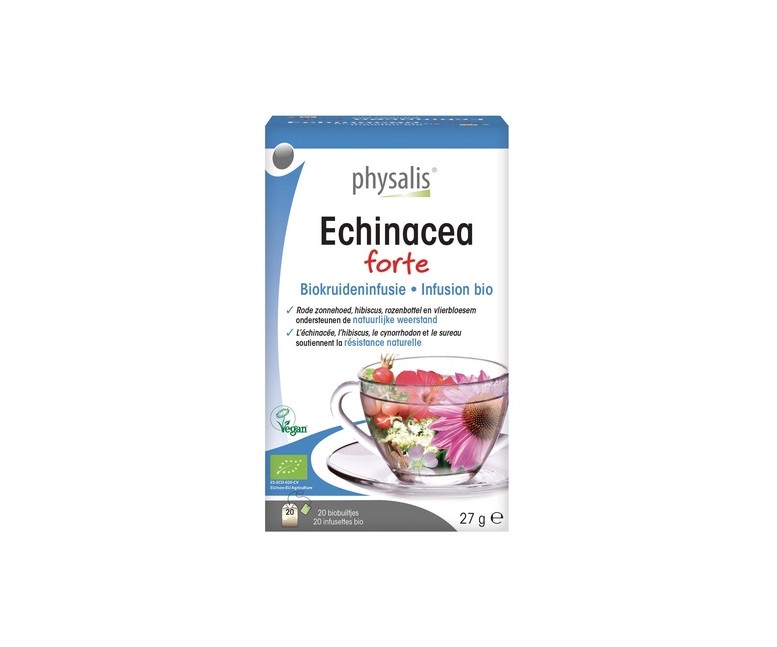 Infusión Echinacea Forte Bio 20 bolsitas infusoras Physalis
