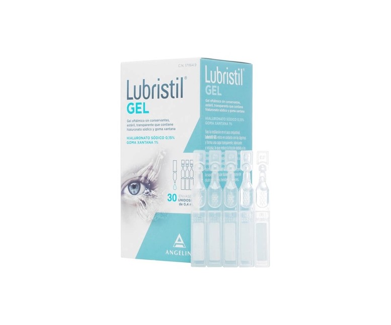 Lubristil gel unidosis 30 unidades de 0.4ml Lubristil