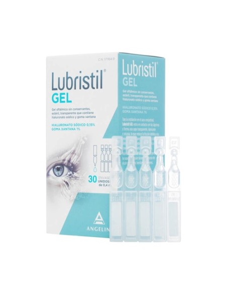 Lubristil gel unidosis 30 unidades de 0.4ml Lubristil
