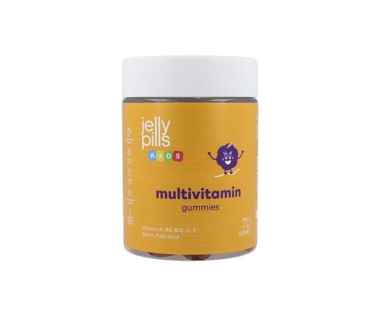 Jelly Pills Kids Multivitamin Gummies 70 gominolas (Fresa) JELLY PILLS
