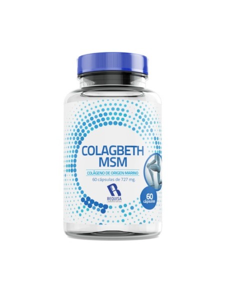 Colagbeth msm articulaciones 60 cápsulas de 727mg BEQUISA