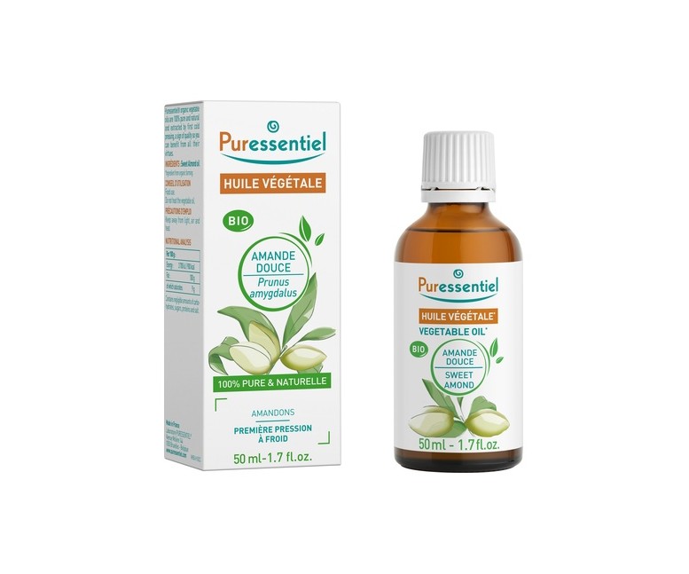 Aceite vegetal de almendra dulce bio 50 ml Puressentiel