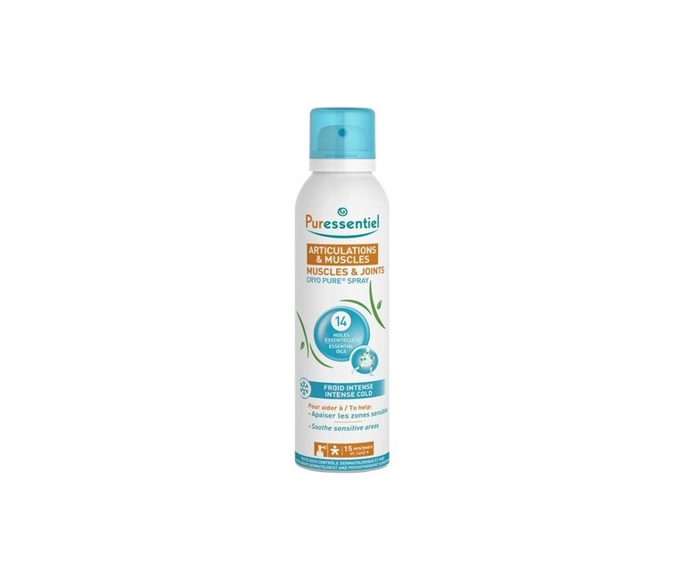Spray cryo pure articulaciones y músculos 150 ml Puressentiel
