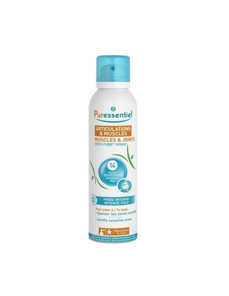 Spray cryo pure articulaciones y músculos 150 ml Puressentiel