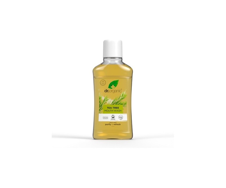 Enjuague bucal Arbol de Té 500 ml de gel Dr. Organic