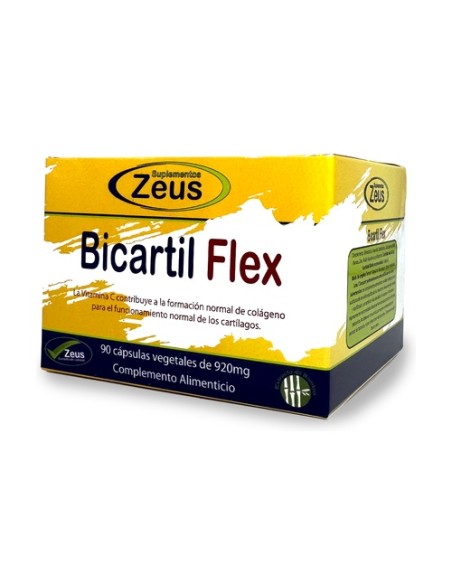 Bicartil Flex articulaciones huesos y músculos 90 cápsulas Zeus