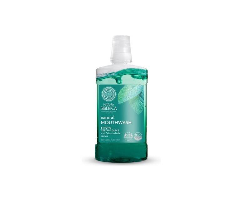 Enjuague bucal dientes y encías fuertes 520 ml Natura Siberica