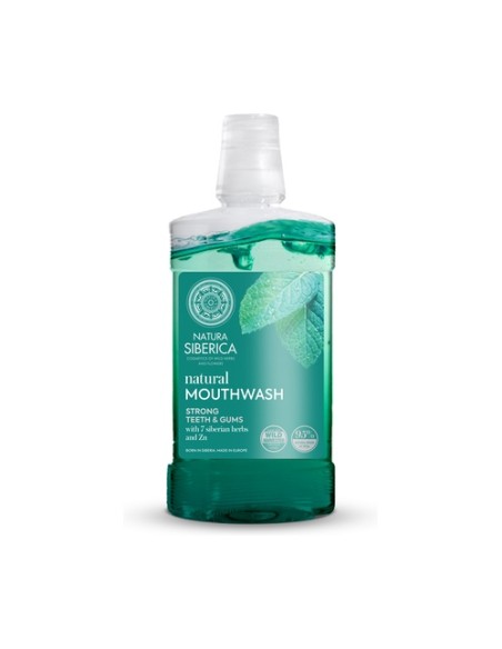 Enjuague bucal dientes y encías fuertes 520 ml Natura Siberica