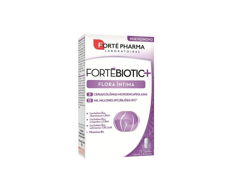 Fortébiotic+ Flora Íntima 15 cápsulas Forté Pharma