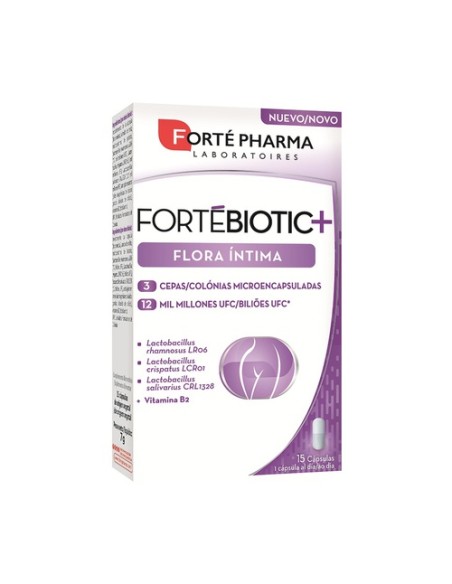 Fortébiotic+ Flora Íntima 15 cápsulas Forté Pharma
