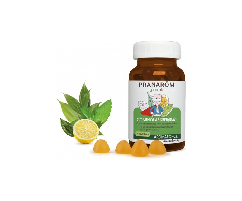 Gominolas defensas junior bio 60 gominolas Pranarom