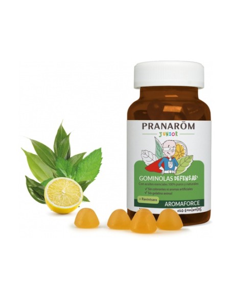 Gominolas defensas junior bio 60 gominolas Pranarom