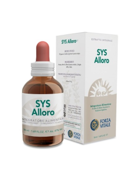 Sys Alloro (Laurel) función digestiva 50 ml Forza Vitale