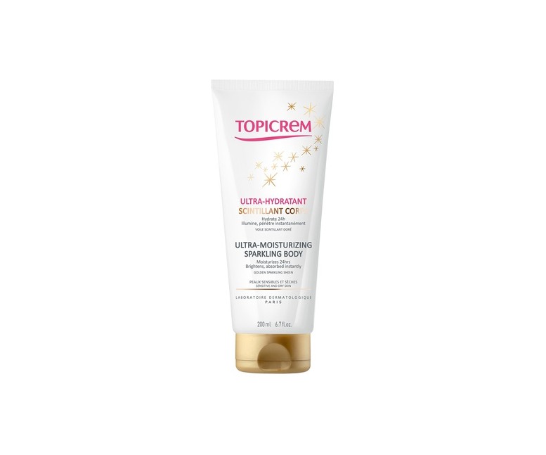 Uh Emulsión Cremosa Efecto Dorado 200 ml de crema Topicrem