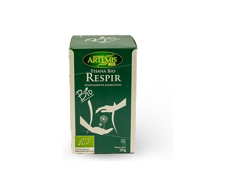 Tisana Respir Infusión Bio 20 bolsitas infusoras Artemis