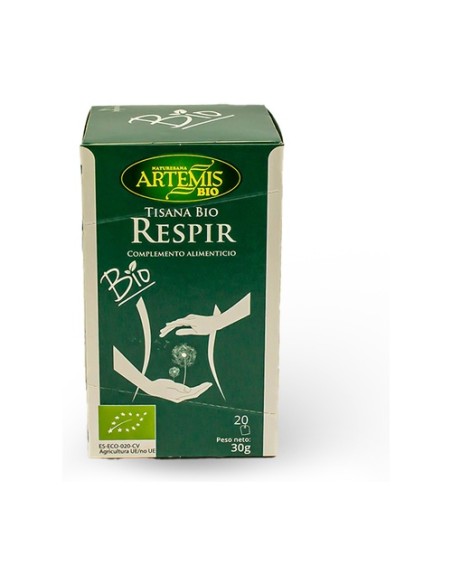 Tisana Respir Infusión Bio 20 bolsitas infusoras Artemis