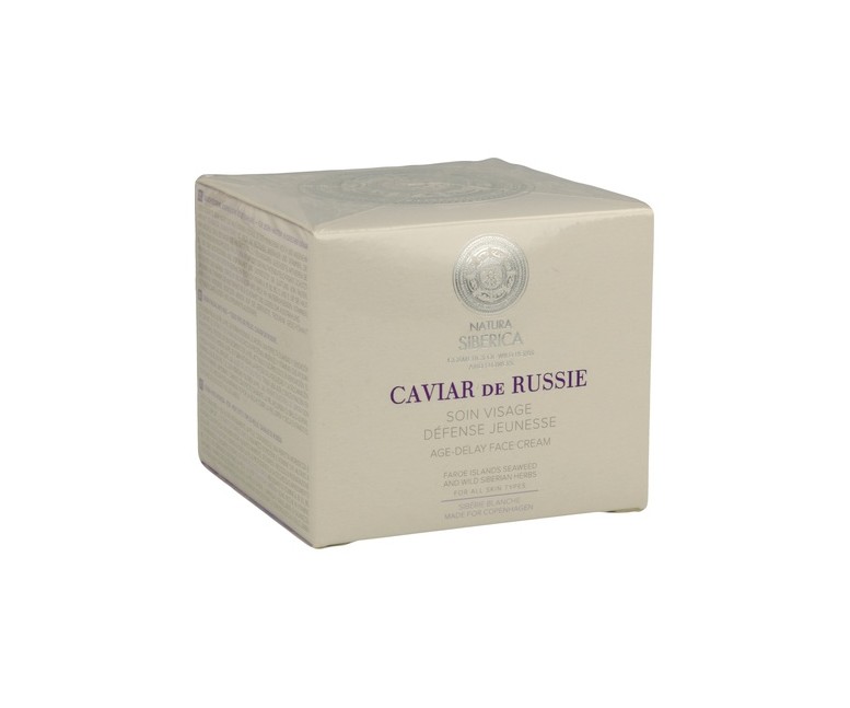 Crema facial Anti-Age Caviar de Rusia 50 ml de crema Natura Siberica