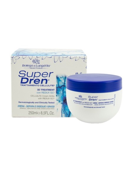 Crema anticelulítica con Aha´s 250 ml de crema Bottega di Lungavita