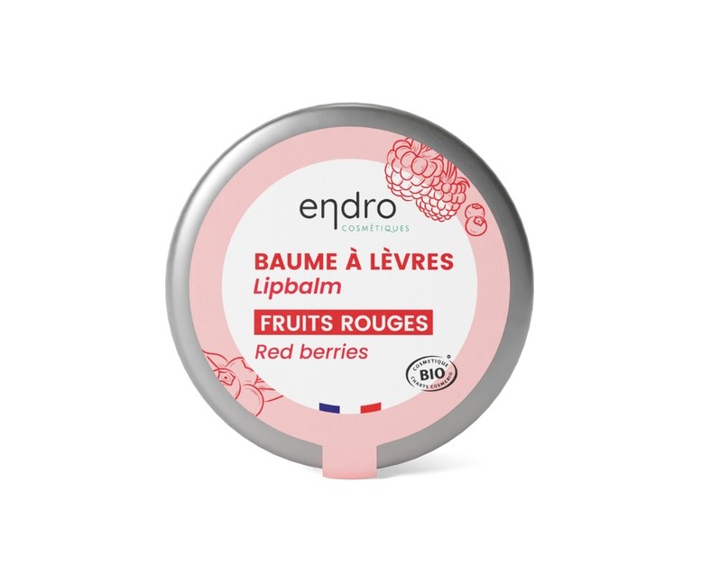 Bálsamo labial de frutos rojos 15 ml Endro Cosmétiques