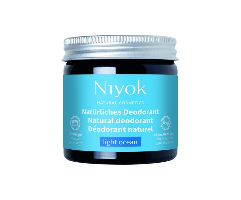 Desodorante + antitranspirante light ocean 40 ml Niyok