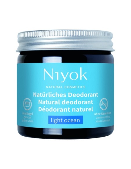 Desodorante + antitranspirante light ocean 40 ml Niyok
