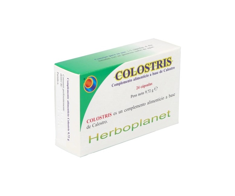 Colostris inmunoestimulador 24 cápsulas Herboplanet