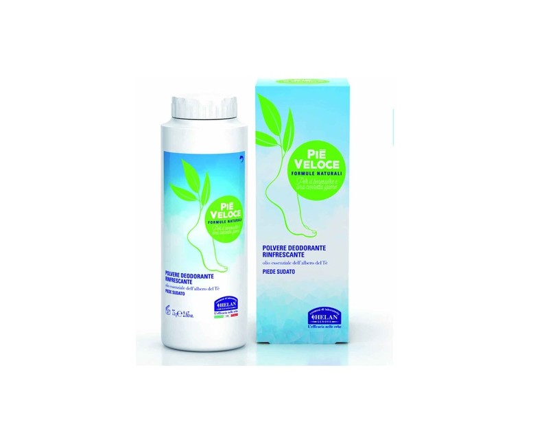 Pie veloce Desodorante en polvo refrescante 75 g Helan