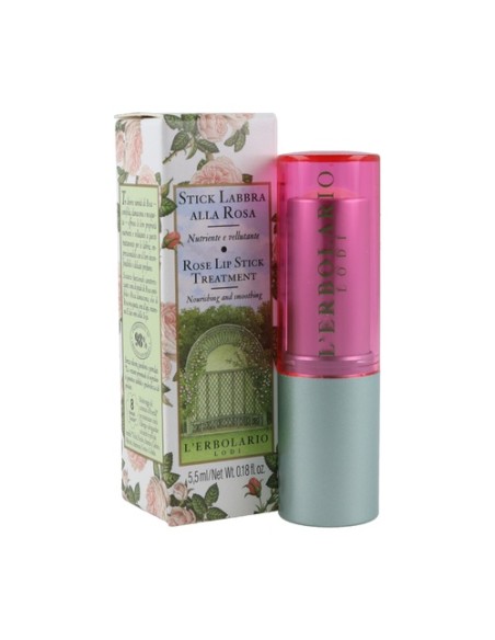 Barra de labios Rosa con Rose 5,5 ml L'Erbolario