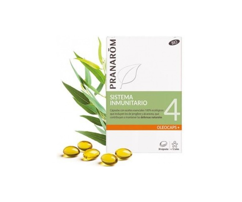 Oleocaps 4 - Sistema inmunitario Bio 30 cápsulas Pranarom
