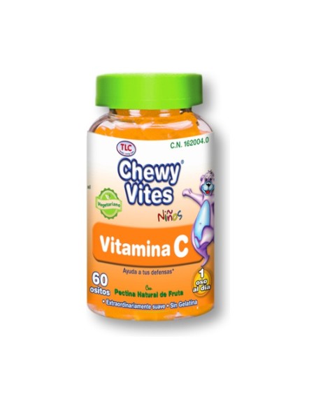 Vitamina C Niños 60 gominolas Chewy Vites