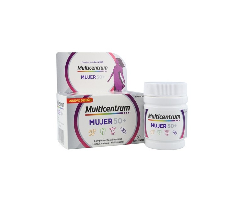 Multicentrum Mujer 50+ 30 comprimidos Multicentrum