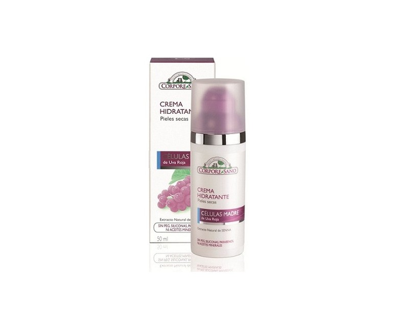 Crema Hidratante Piel Seca (Células Madre) 50 ml de crema Corpore Sano