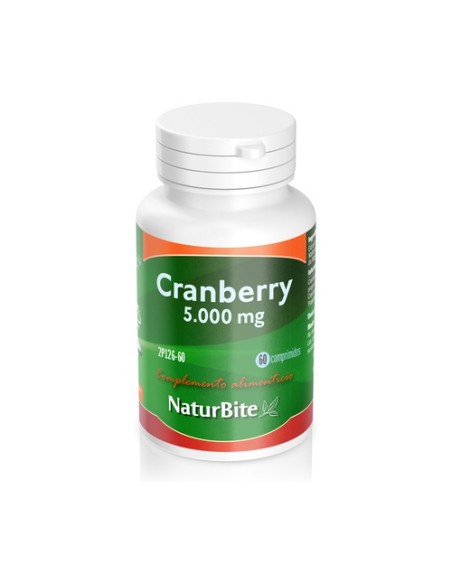 Cranberry (Arándano Rojo) 60 comprimidos de 5000mg Naturbite