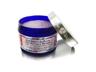 Exfoliante de rosas sal marina y baobab