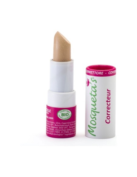 Corrector en barra beige claro Bio 3,5 g Mosqueta's