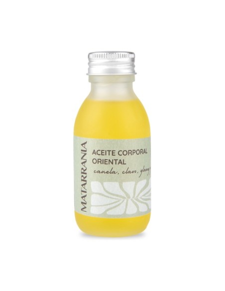 Aceite Hidratante Corporal de Canela, Clavo y Ylang-Ylang 100 ml Matarrania