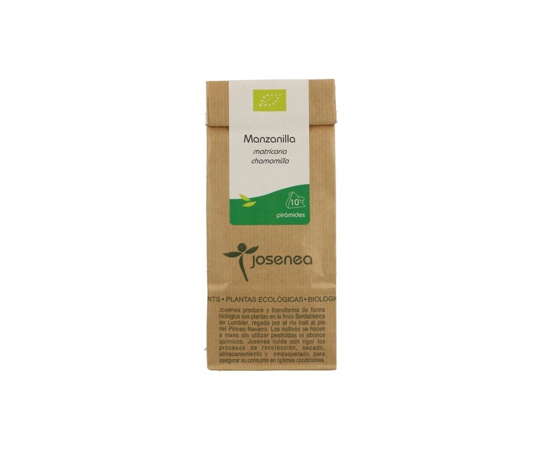 Manzanilla 10 bolsitas infusoras Josenea