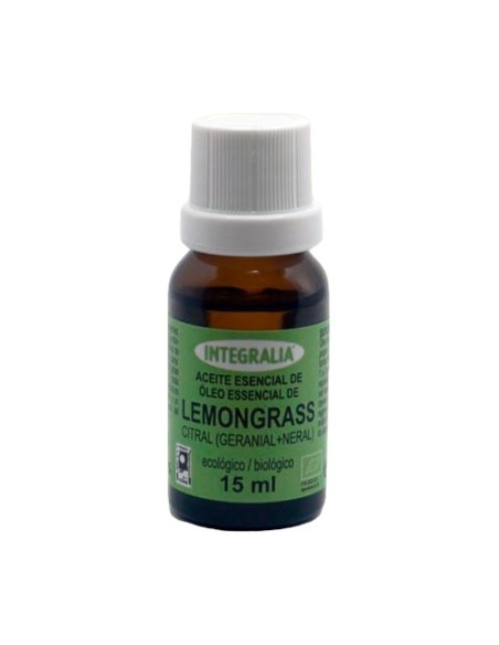 Lemongrass aceite esencial Eco 15 ml de aceite esencial Integralia