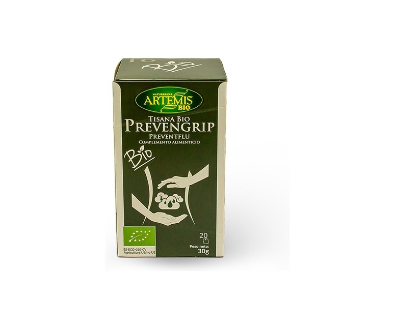 Tisana Prevengrip Infusión Bio 20 bolsitas infusoras Artemis