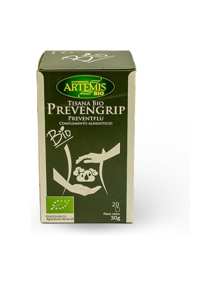 Tisana Prevengrip Infusión Bio 20 bolsitas infusoras Artemis