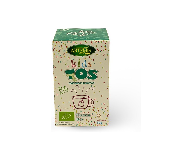 Infusión Tos Kids Bio 20 bolsitas infusoras Artemis