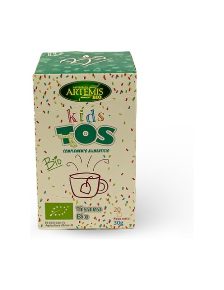 Infusión Tos Kids Bio 20 bolsitas infusoras Artemis