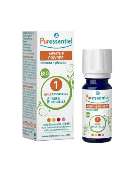 Aceite esencial de menta piperita Bio 10 ml Puressentiel