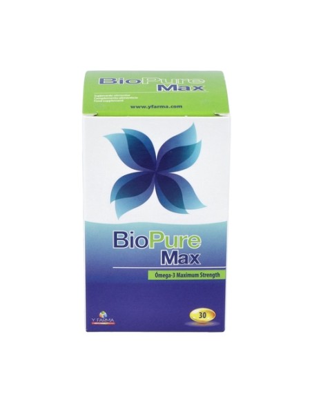 Bio pure max omega 3 30 cápsulas Yfarma