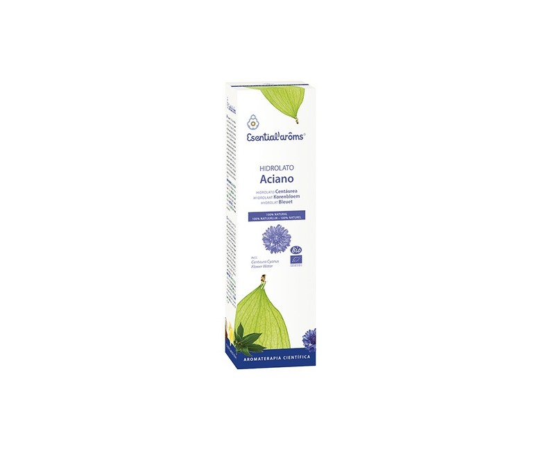 Agua Floral Hidrolato Aciano Bio 100 ml de agua floral Esential Aroms