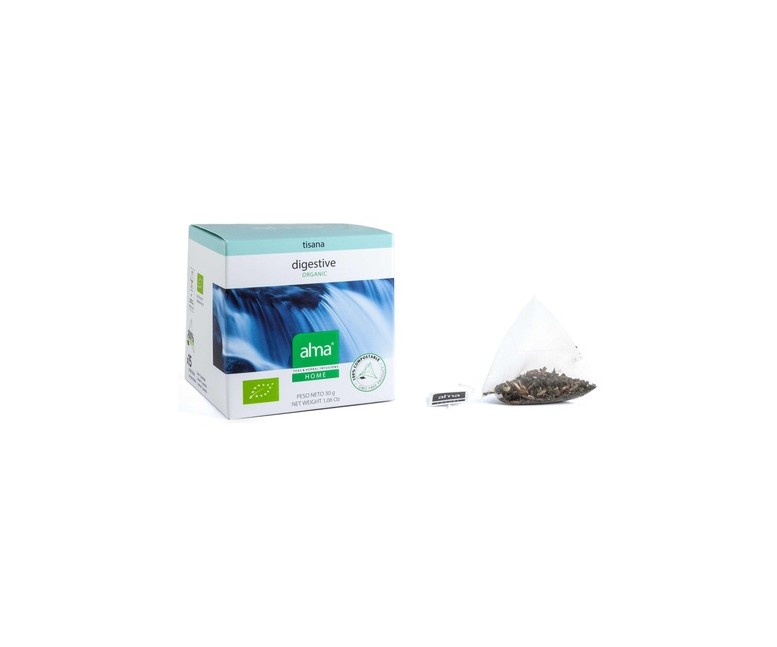 Infusión tisana digestiva 15 unidades de 2 g Alma Home